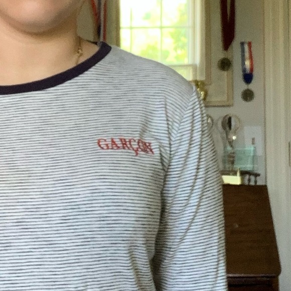 Topshop Garçon striped shirt - Picture 3 of 3